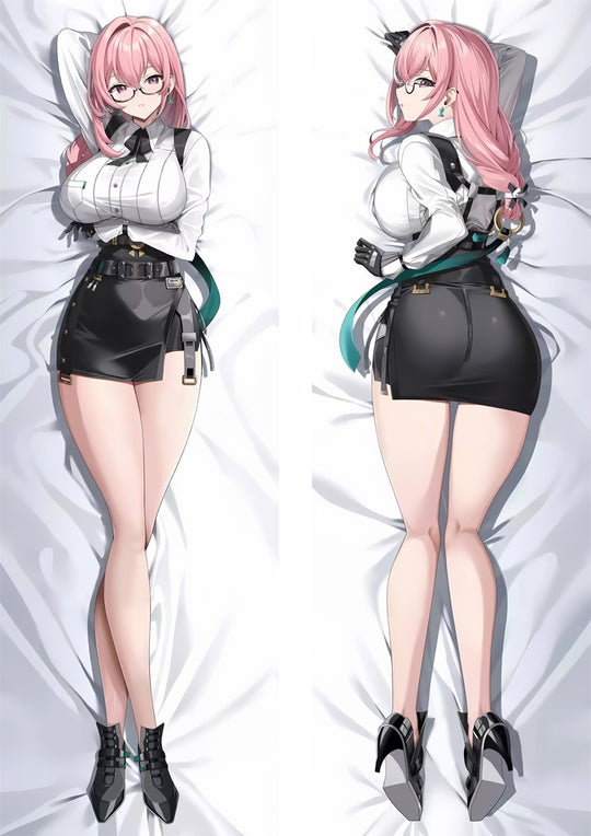 Tsukishiro Yanagi White Shirt and Pencil Skirt Body Pillow
