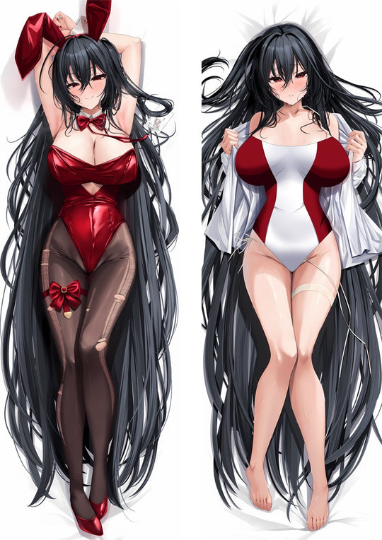 Taihou Red Leotard and Swimsuit Body Pillow
