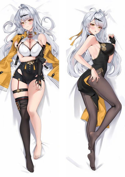 Yixuan Yellow Jacket and Black Qipao dakimakura