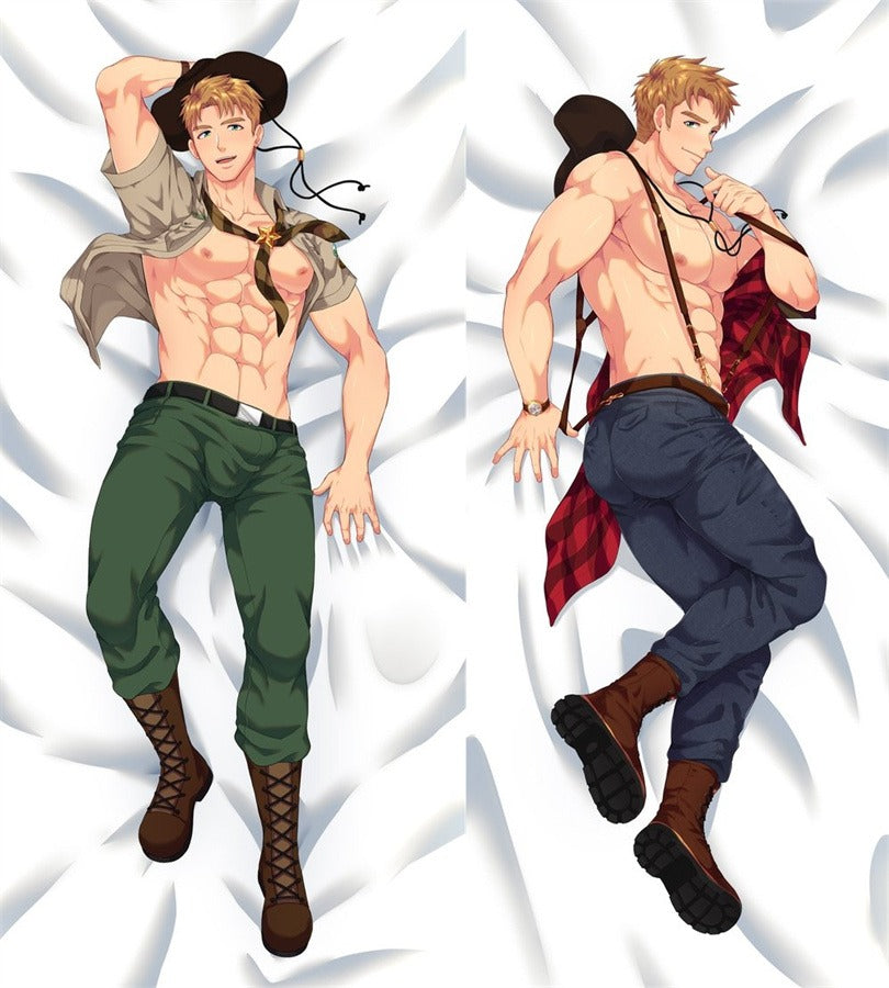 Camp Buddy Cowboy Scout Body Pillow