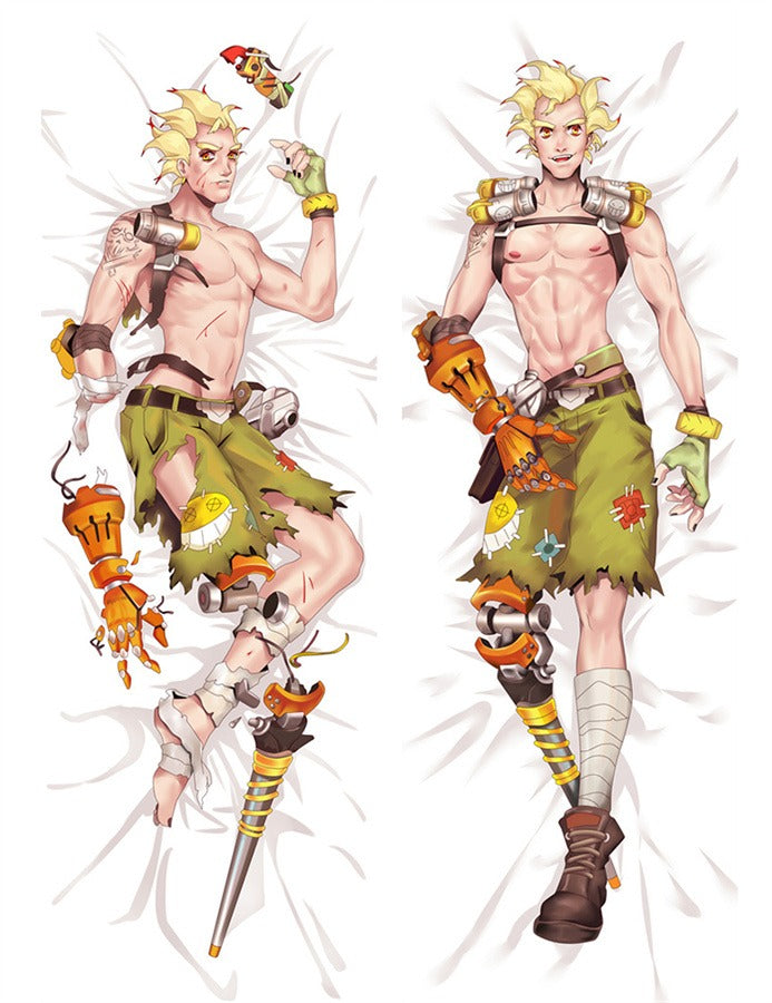 Junkrat Shirtless Junker Body Pillow