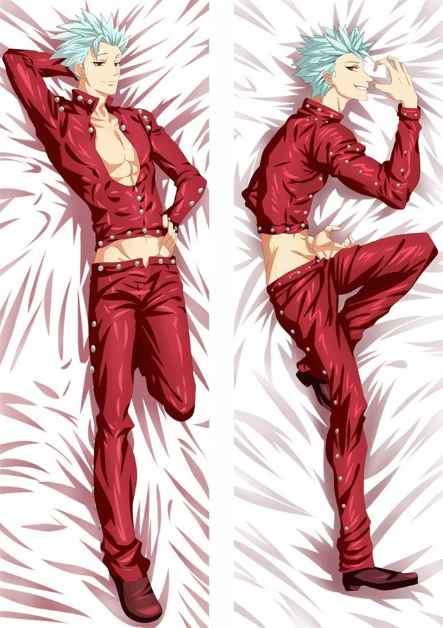 Ban Fox Sin Open Shirt Body Pillow