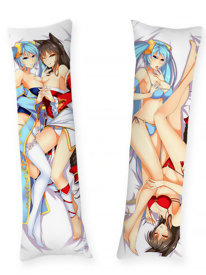 Ahri and Sona Sexy Body Pillow