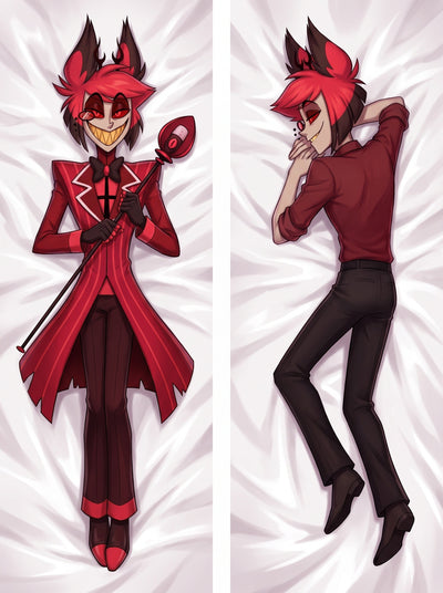 Alastor Red Pinstripe Suit dakimakura