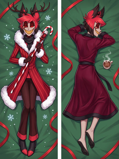 Alastor Christmas Body Pillow