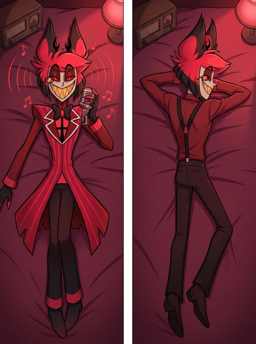 Alastor Radio Host Body Pillow