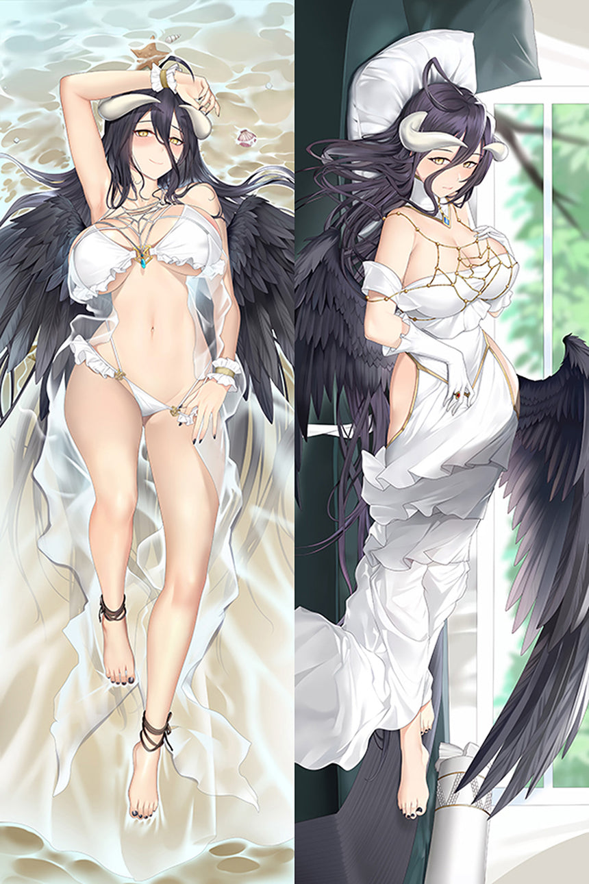 Albedo Black Wings Body Pillow