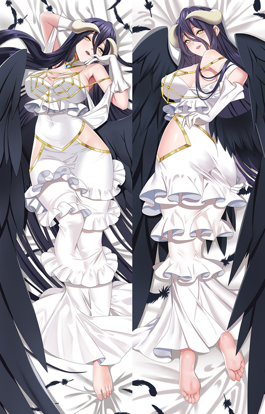 Albedo White Gown Body Pillow