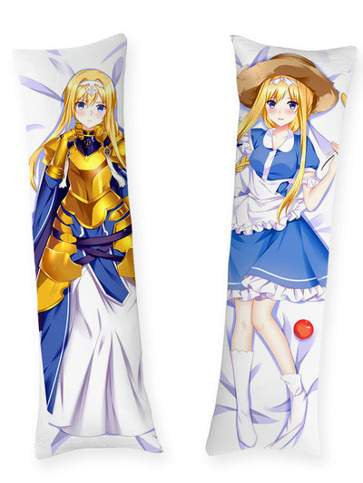 Alice Zuberg Golden Armor Body Pillow