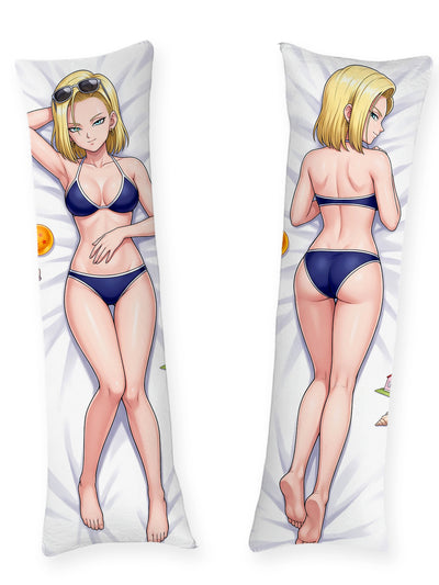 Android 18 Navy Bikini Pin Up dakimakura