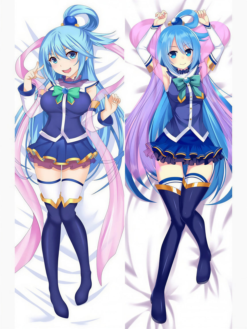 Aqua Uniform Body Pillow 2