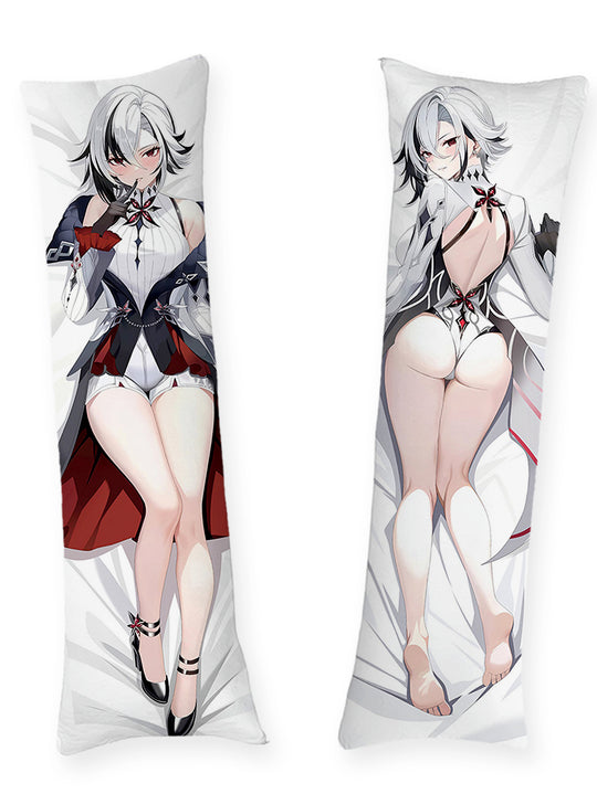 Arlecchino White Bodysuit Body Pillow