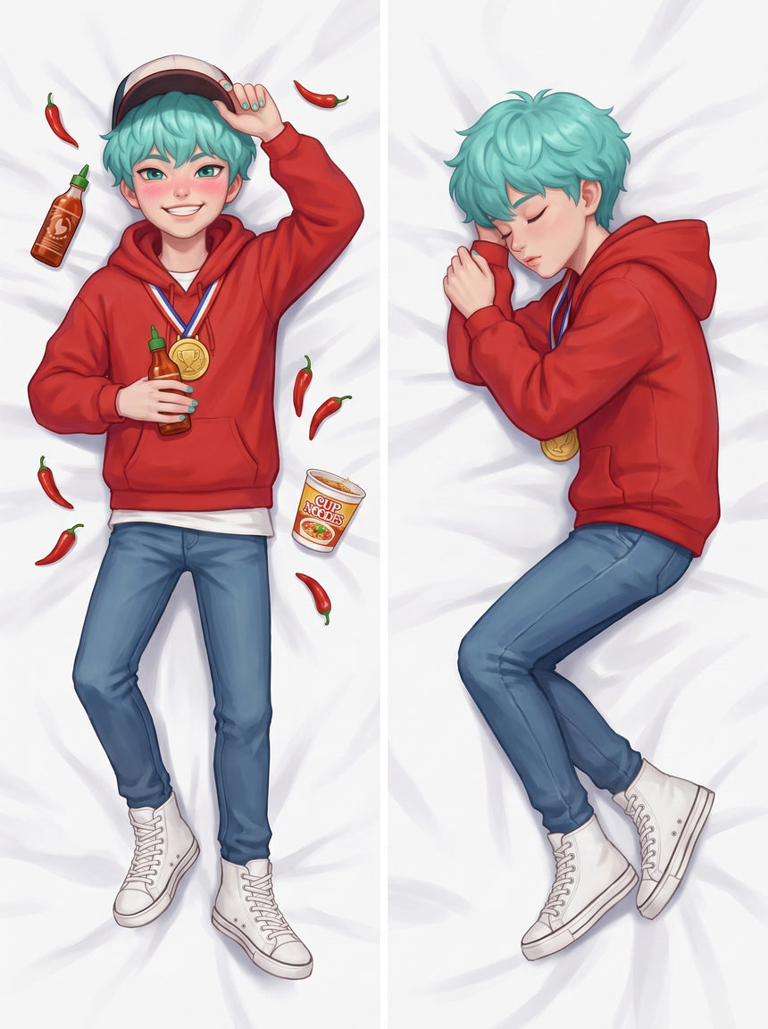 Baby Saja Spicy Challenge Champion Body Pillow
