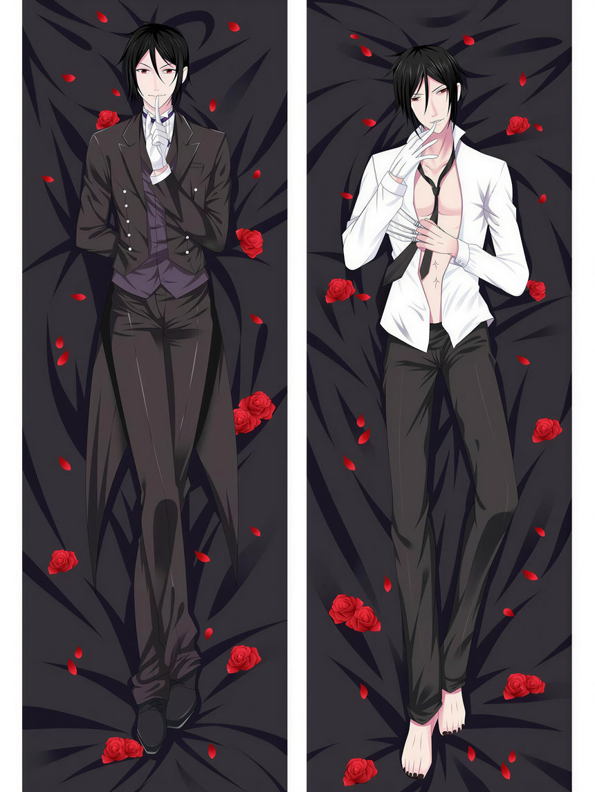 Black Butler Sebastian Michaelis Body Pillow 2