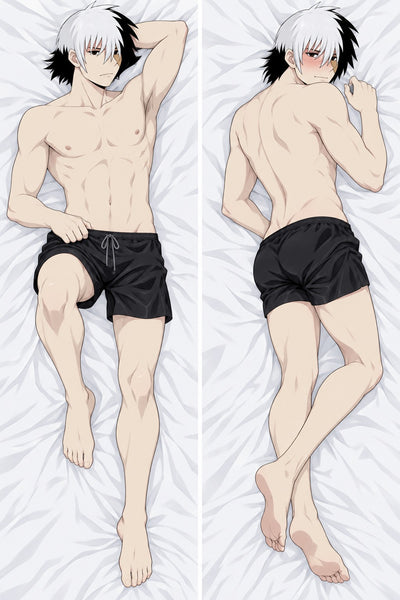 Black Jack Black Swim Shorts Body Pillow