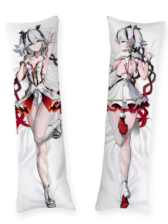 Camellya White Lace Body Pillow
