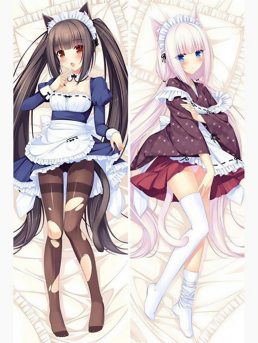 Nekopara : Chocola et Vanilla Maid dakimakura 2