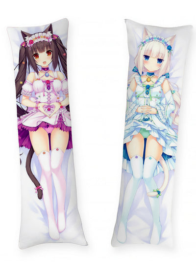 Vanilla and Chocola Wedding Dress Body Pillow