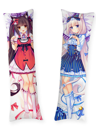 Chocola and Vanilla Ribbon Dresses Body Pillow