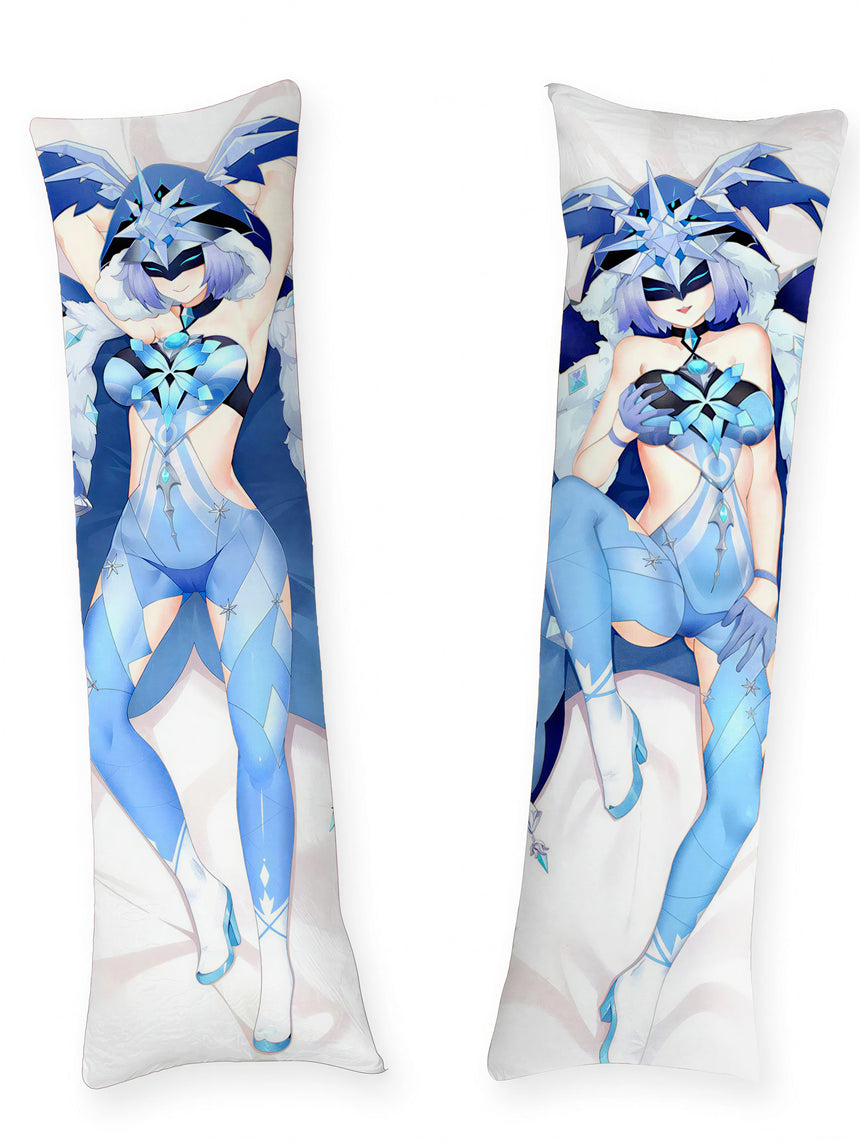 Cryo Mage Genshin Body Pillow