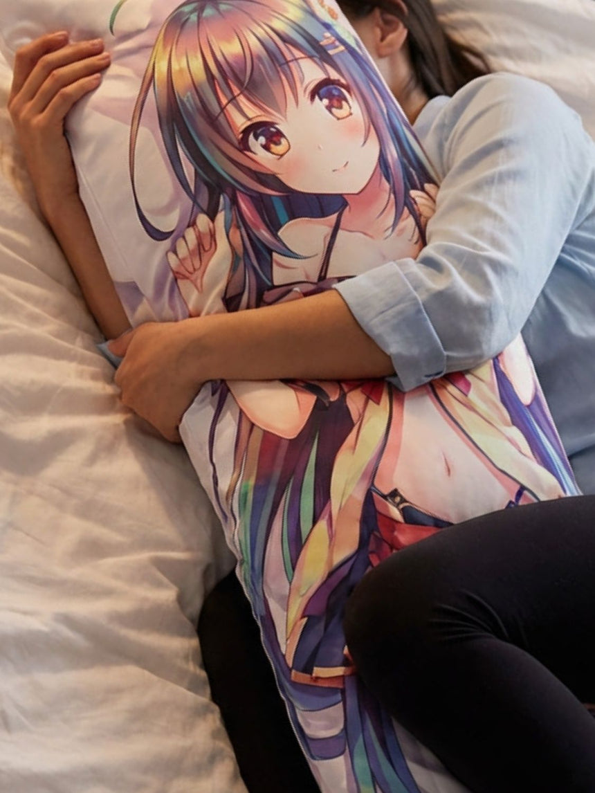 Android 18 Magenta Training Crop Top Body Pillow