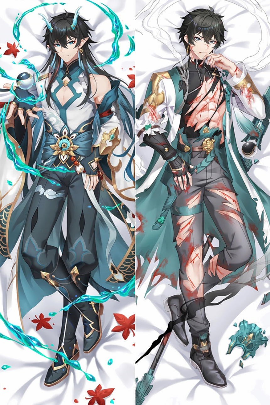 Dan Heng Battle Scars Body Pillow