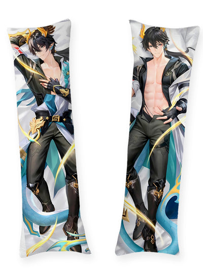 Dan Heng Golden Dragon Body Pillow
