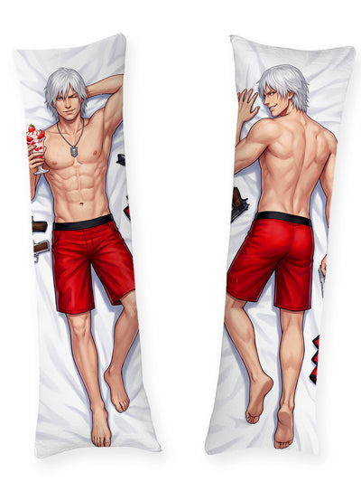 Dante Red Swim Trunks Summer dakimakura