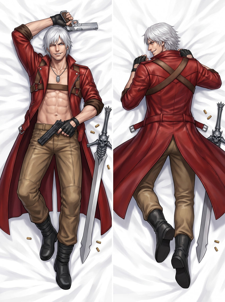 Dante Classic Red Coat Body Pillow