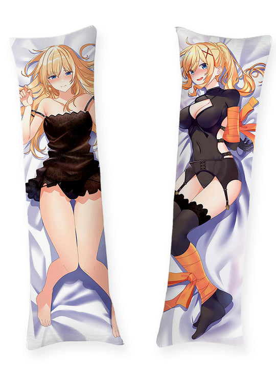 Darkness Black Lace Body Pillow