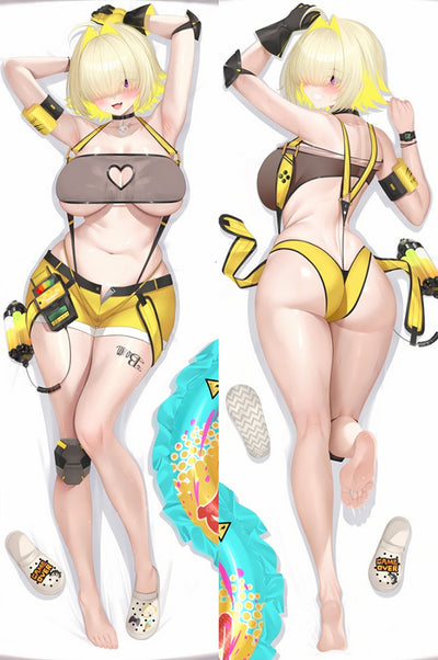 Elegg Nikke Heart Mesh Top Body Pillow