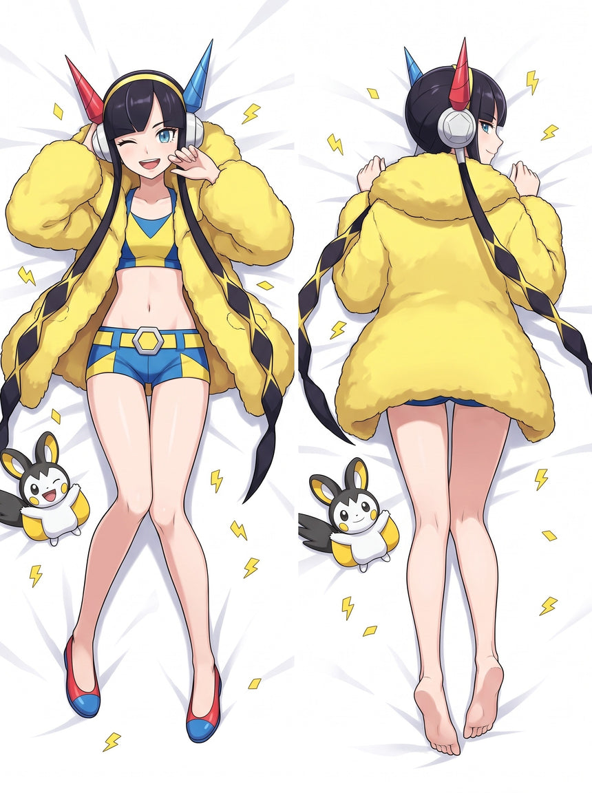 Elesa Pokemon Supermodel Runway Coat dakimakura