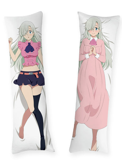 Elizabeth Liones Pink Outfit Body Pillow