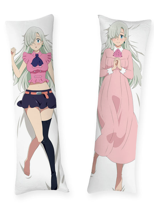Elizabeth Liones Pink Outfit Body Pillow