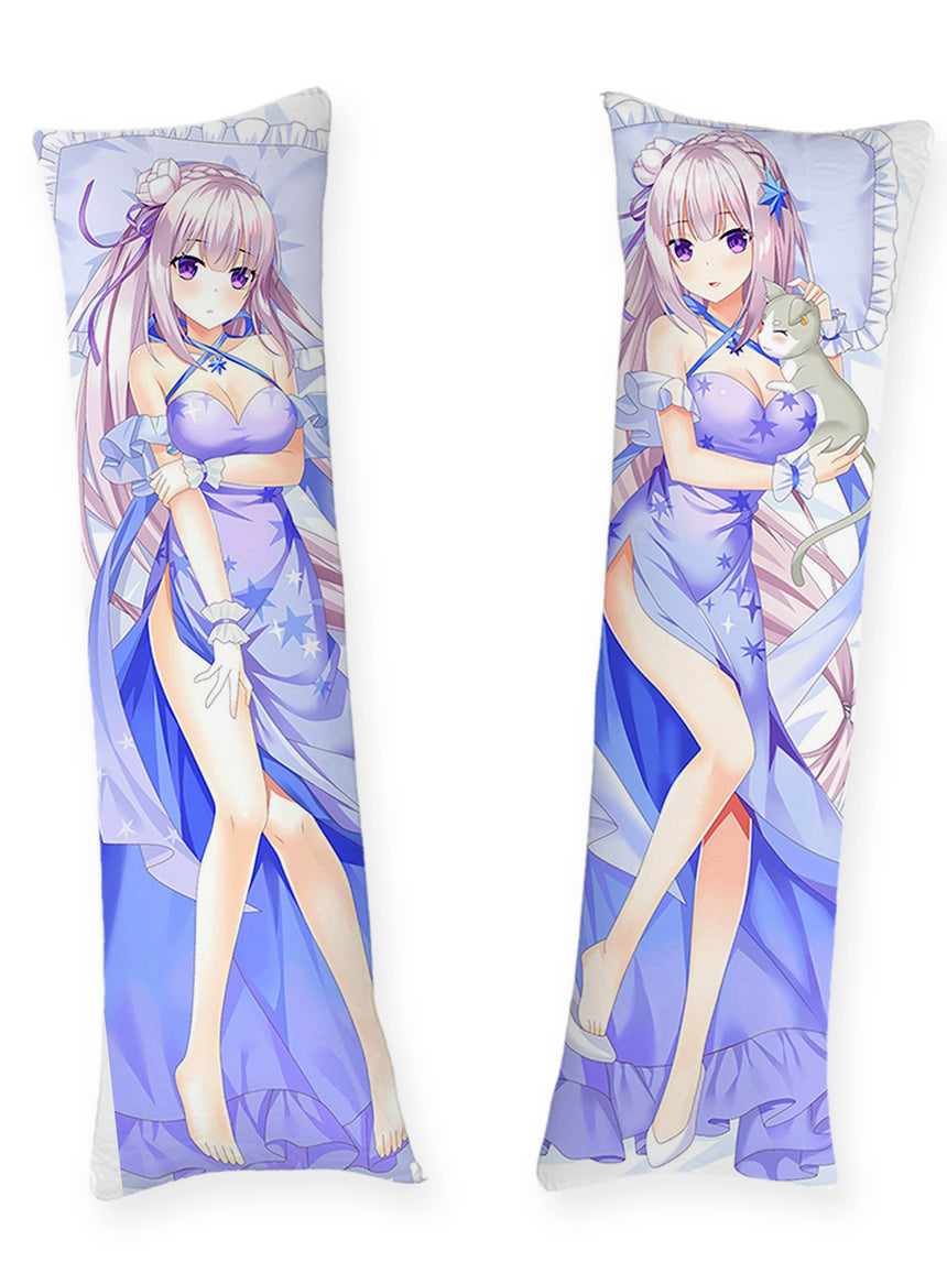 Emilia Blue Gown dakimakura