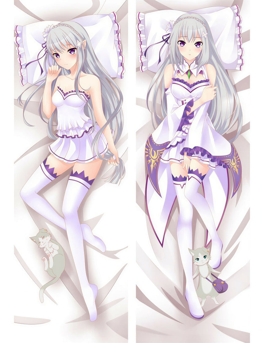 Emilia Anime Body Pillow 2