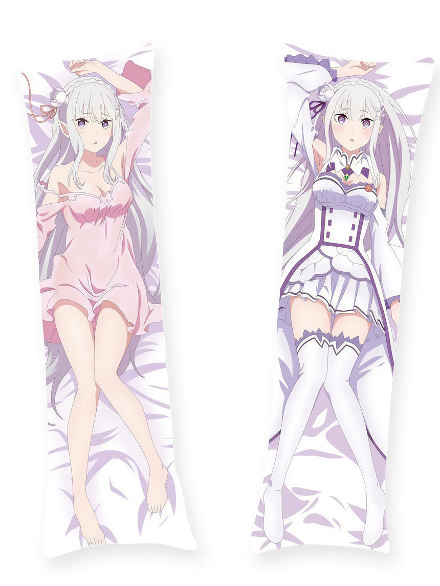 Emilia Waifu Body Pillow