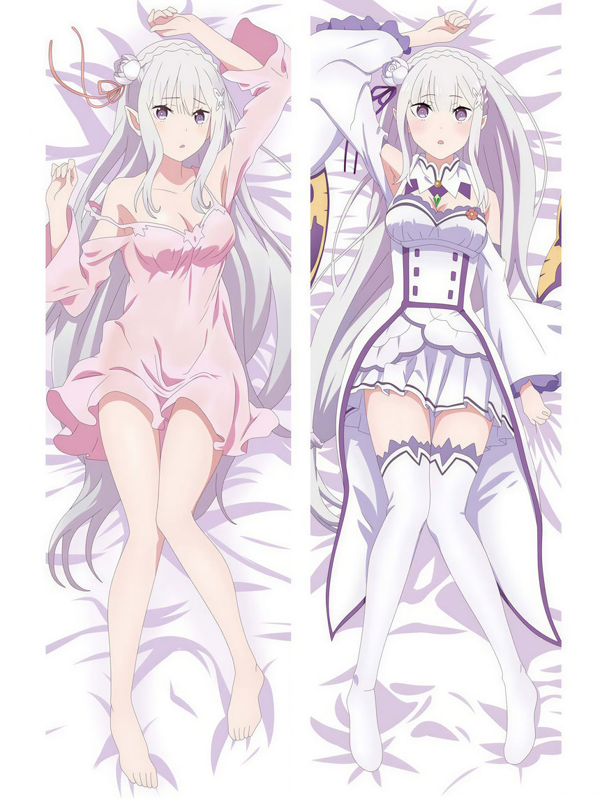 Emilia Waifu Body Pillow 2