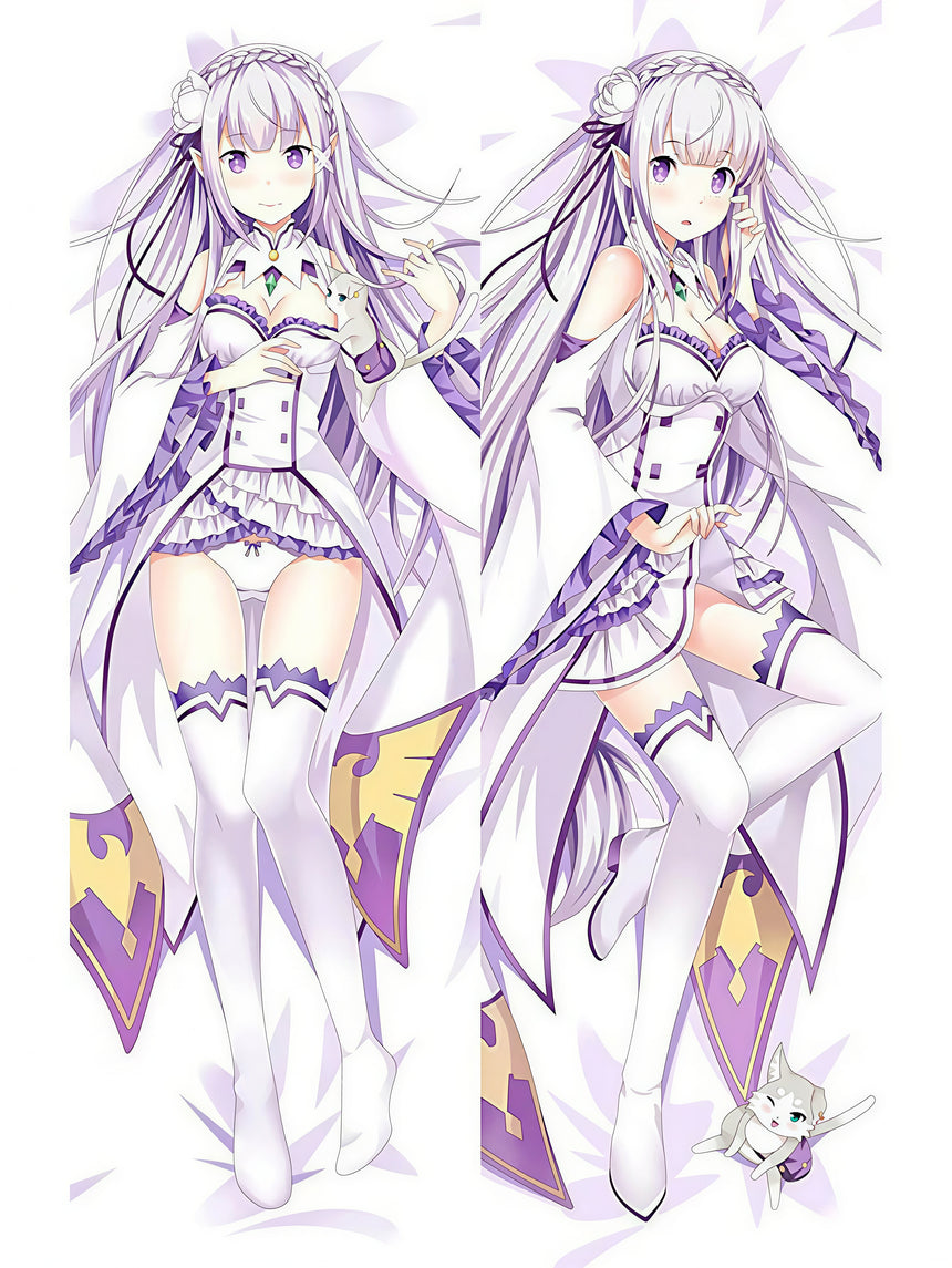 Emilia from Re Zero Body Pillow 2