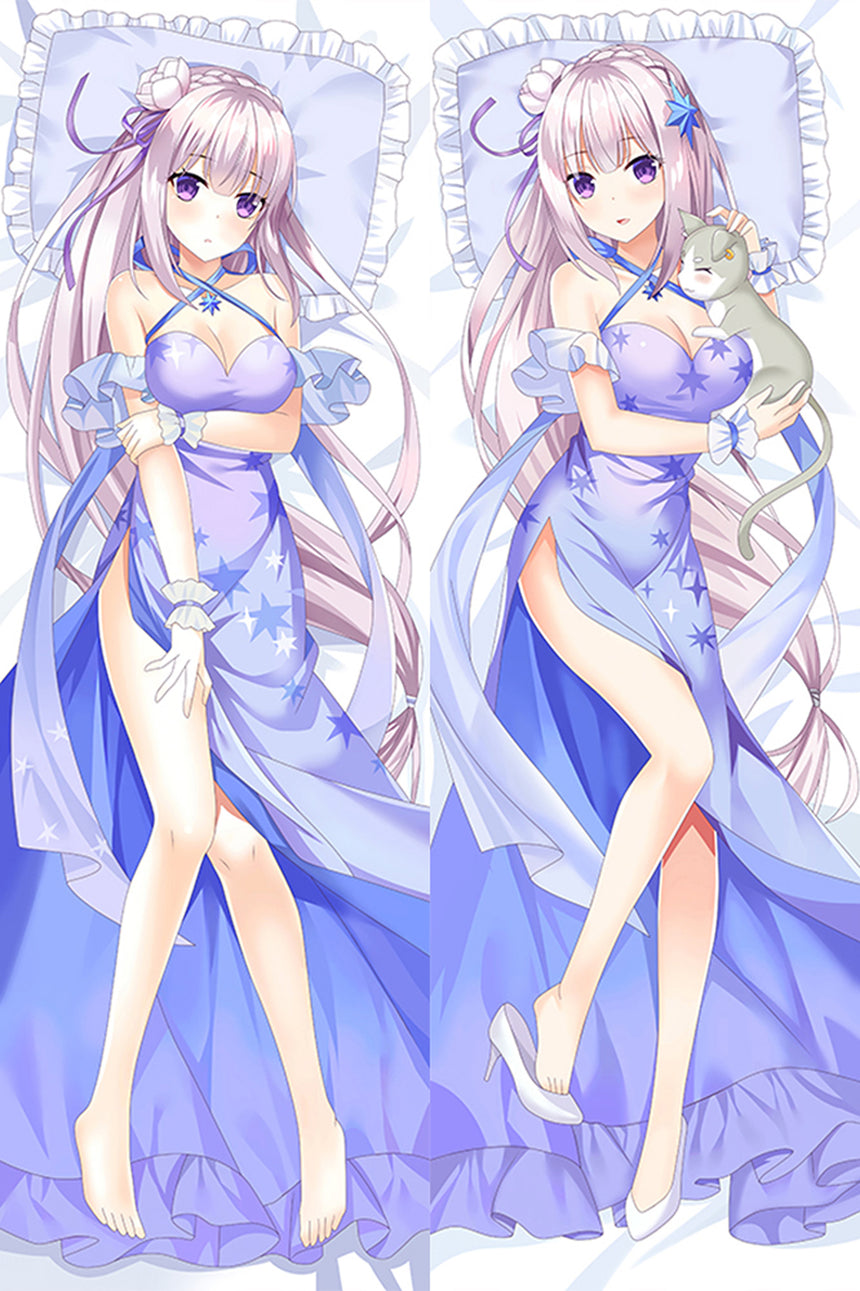 Emilia Blue Gown dakimakura