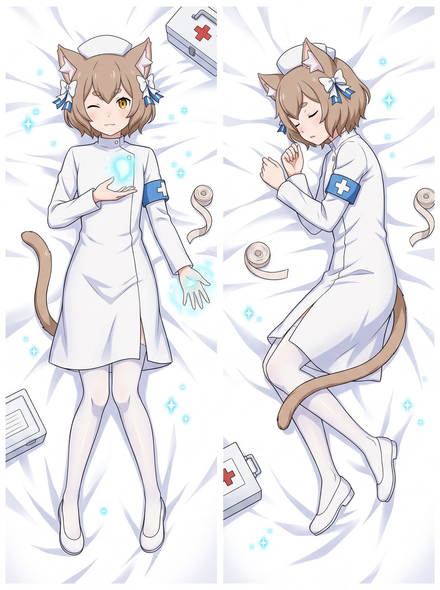 Felix Argyle Healer Nurse Uniform dakimakura