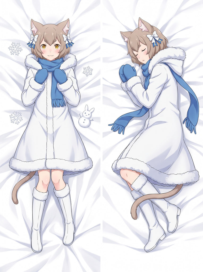 Felix Argyle Winter Coat and Scarf dakimakura