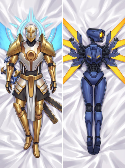 Gabriel and V1 Ultrakill dakimakura