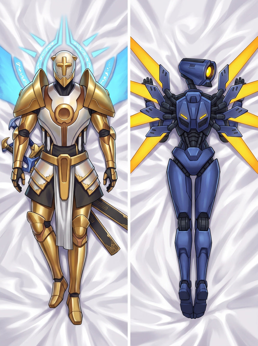 Gabriel and V1 Ultrakill dakimakura