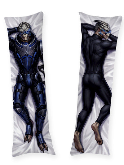Garrus Blue Armor Body Pillow