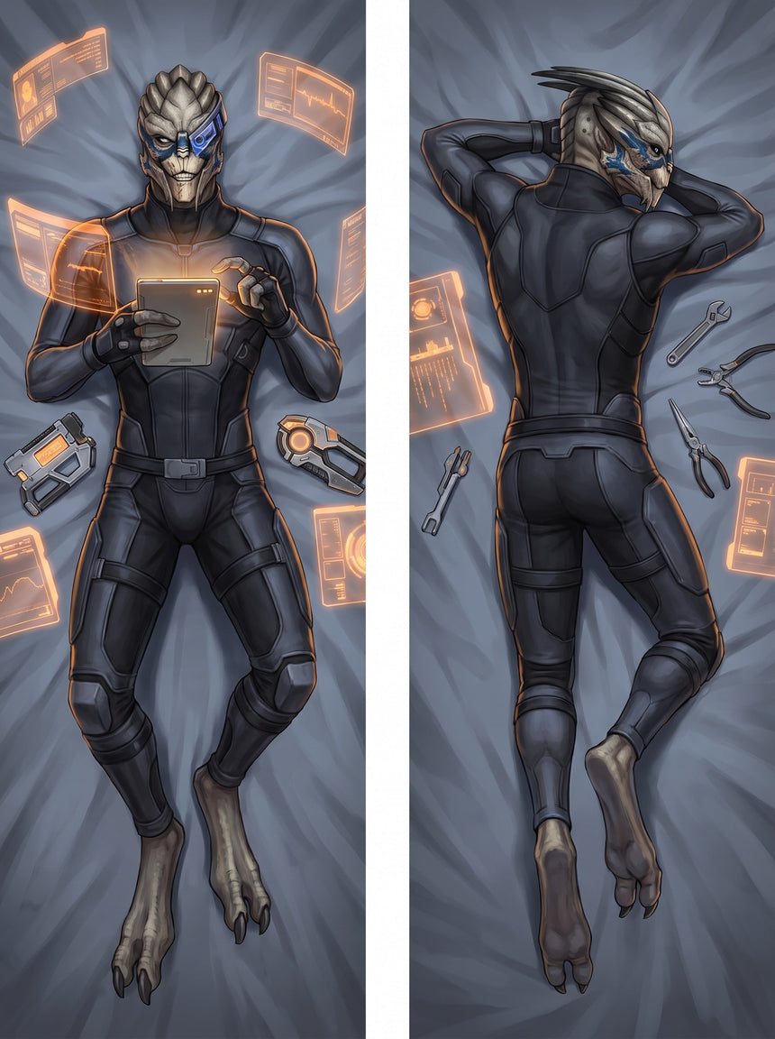 Garrus Calibrations Body Pillow