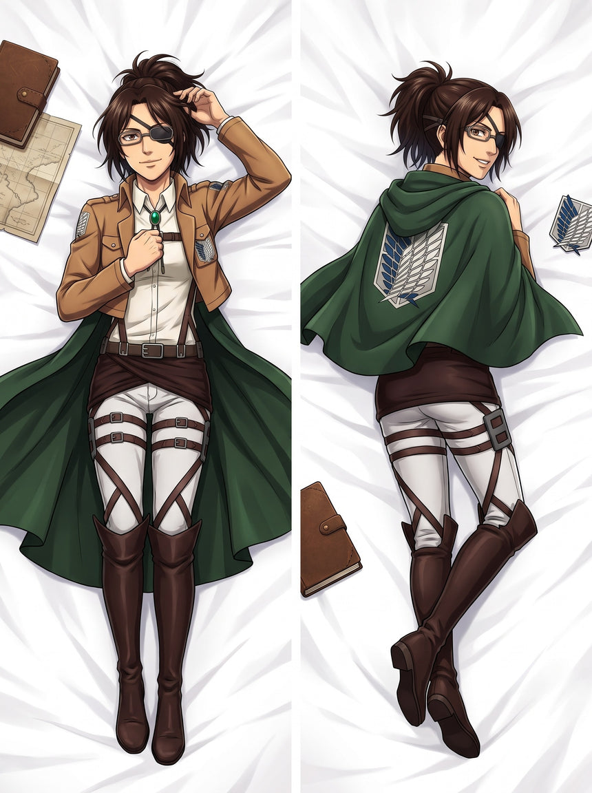 Hange Zoe Fourteenth Commander Body Pillow