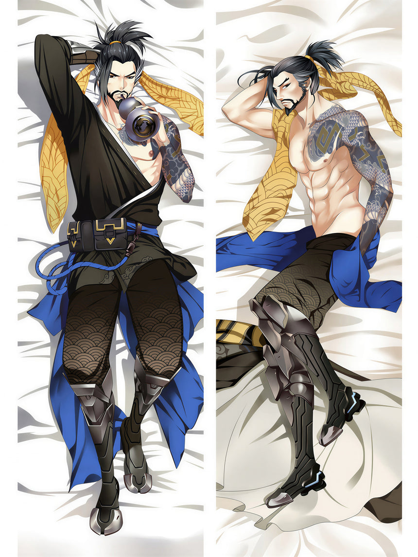Hanzo dans Overwatch : « dakimakura ie 2 »