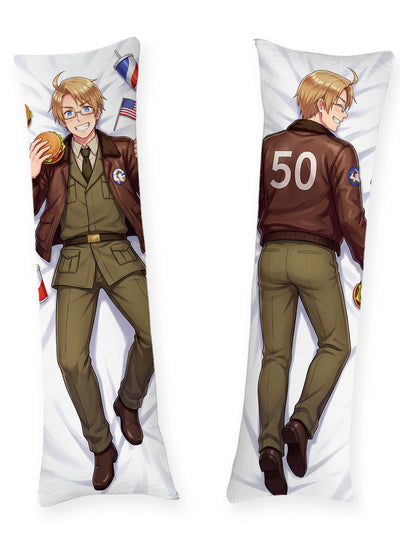Hetalia America Bomber Jacket Hamburger dakimakura