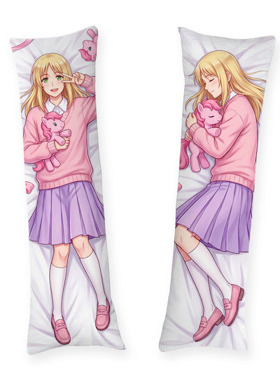 Hetalia Poland Pink Sweater and Pony dakimakura